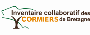 Logo de l'inventaire collaboratif des cormiers de Bretagne